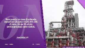 Vrednost dividendi 4,4 milijarde dinara